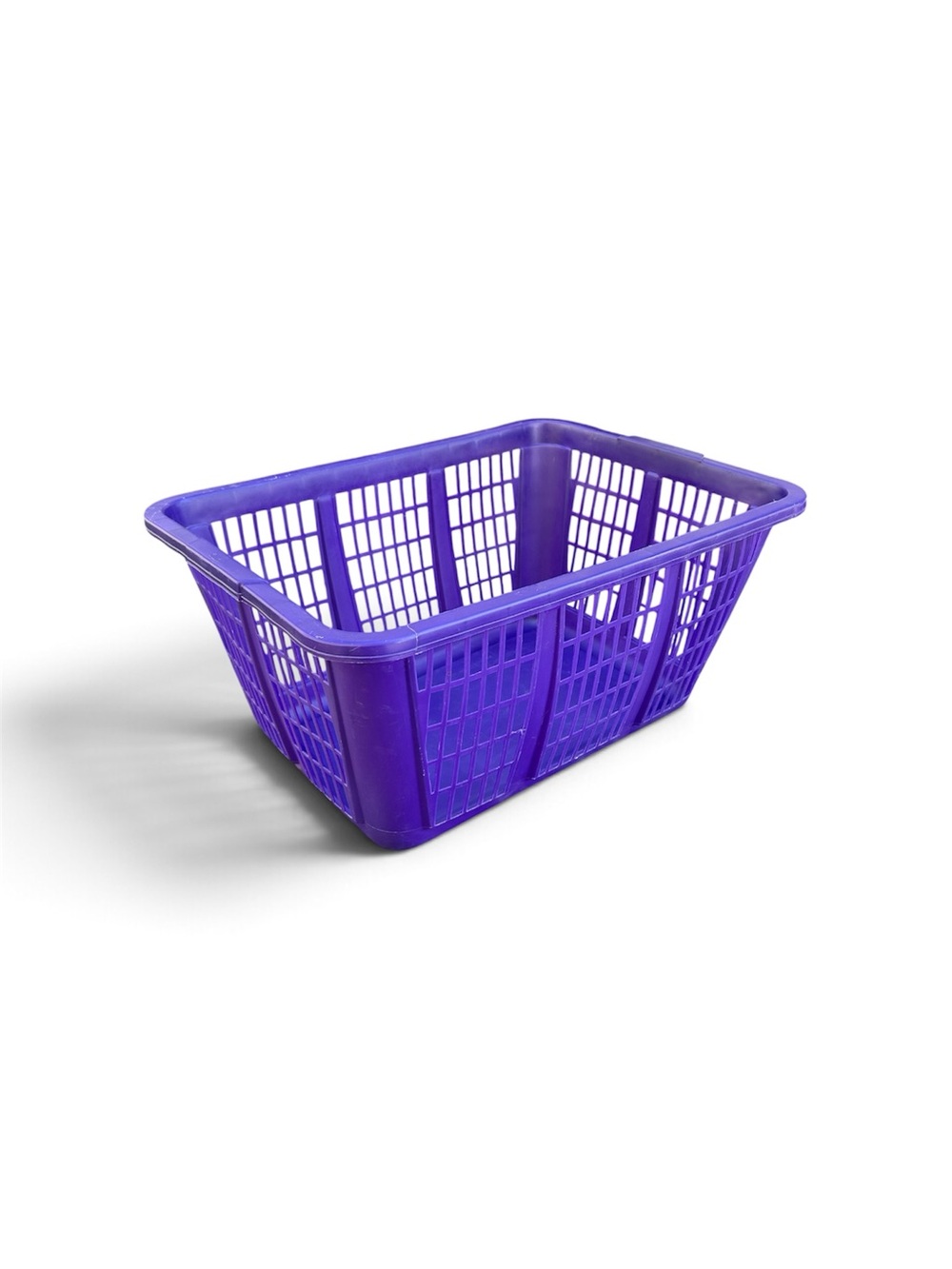 Rubbermaid Laundry Basket Vintage Purple 80s 90s 2965 Rectangle Bushel